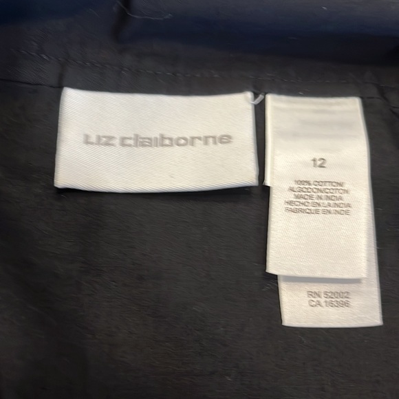 5/$25 Liz Claiborne A-Line Floral Skirt - Picture 5 of 5